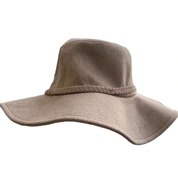 Asn | Accessories | Asn Harpersoft Felt Floppy Sun Hat Tan 